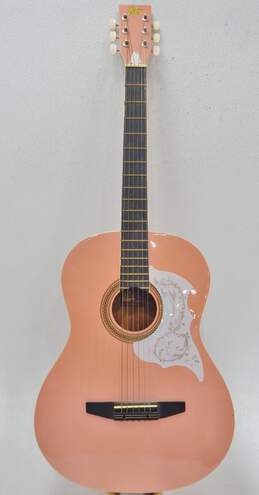 Rogue Brand SO-069-RAG-PK Model Pink Acoustic Guitar