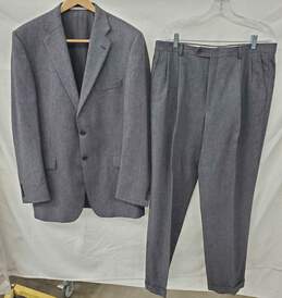 Burberry London Men's Grey Wool 2-Piece Suit Size 42 Long AUTHENTICATED