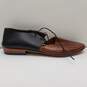 Sevilla Smith Leather The Javian Flats Brown Black 7.5 image number 1