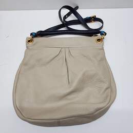 Marc by Marc Jacobs Classic Q Hiller Beige Leather Hobo Bag alternative image