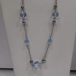 Bundle of Assorted Blue Gemstones & Gold Tone Fashion Costume Jewelry alternative image