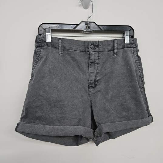 Grey Cut Off Shorts image number 1