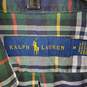 Ralph Lauren Men Green Plaid Button Up Shirt M image number 3