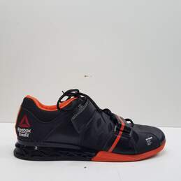 Reebok CrossFit Lifter 2.0 Black Orange Athletic Sneaker sz 10