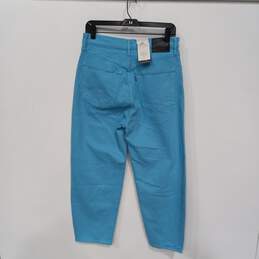 Levi's Made & Crafted Women's Blue Barrel Crop Jeans Size 27 NWT alternative image