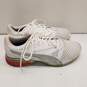 Puma White/Silver/Red Athletic Shoes Men's Size 11 image number 3