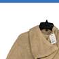 NWT Marine Layer Womens Moore Beige Cowl Neck Hooded Pullover Sweater Size M image number 3