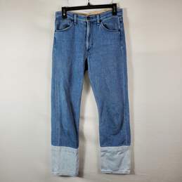 Rag & Bone Women Blue Color Block Jeans Sz 24
