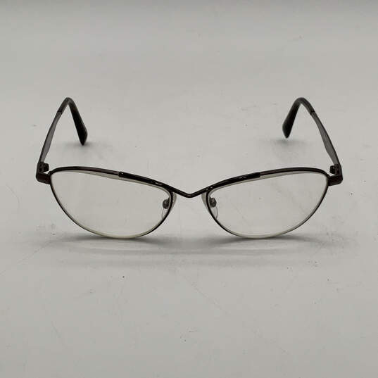 Womens Melody SUN/8816 Black Titanium Full Rim Butterfly Eyeglasses W/ Case image number 1