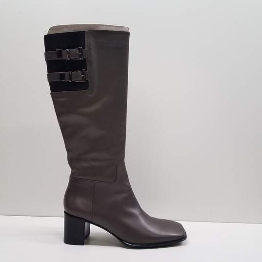 Via Spiga Knee High Riding Boots Taupe 6 image number 1