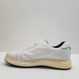 Karl Lagerfeld White Leather Slip On Sneakers Men's Size 9 M alternative image