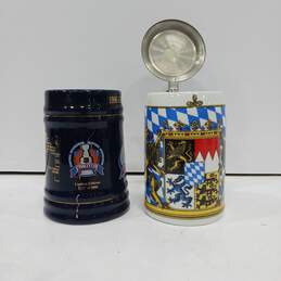 Colorado Avalanche & Lidded German Beer Mugs Assorted 2pc Bundle alternative image