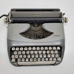 Vintage Royal Royalite Gray Typewriter Untested for P/R alternative image
