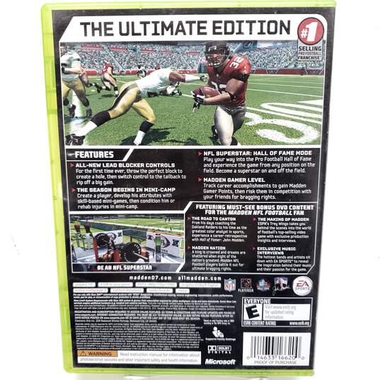Xbox 360 | MADDEN 07 (Hall of Fam Edition) image number 3