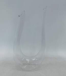 Veritas Crystal Clear Glass U-Shape Design Wine Decanter alternative image