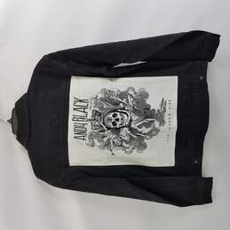 Andy Black Men's Jean Jacket S Black alternative image