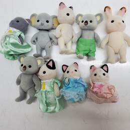 Lot of 9 Calico Critters