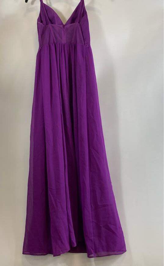 Vera Wang White Label Women's Purple Formal Dress- Sz 2 image number 2