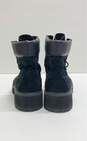 Timberland Black Suede Combat Boots Women's 7 image number 4