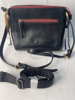 Certified Authentic Dooney & Bourke Simple Black Crossbody Bag