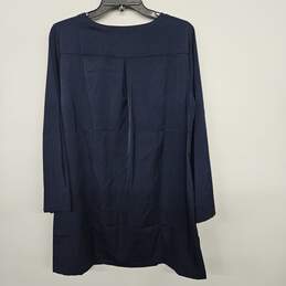 Navy Blue Long Sleeve Dress alternative image