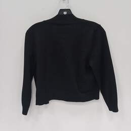 Women's Covington Black 1/2-Length 3/4-Sleeve Cardigan Size M alternative image