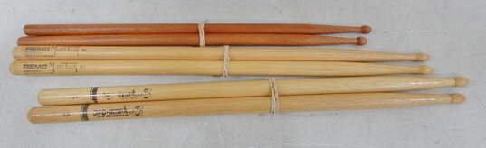 Remo Brand Quadura Model 13.5 Inch Snare Drum w/ Case and Drum Sticks image number 2
