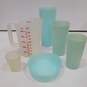 Bundle of Assorted Multicolor Tupperware Cups & Bowls image number 5