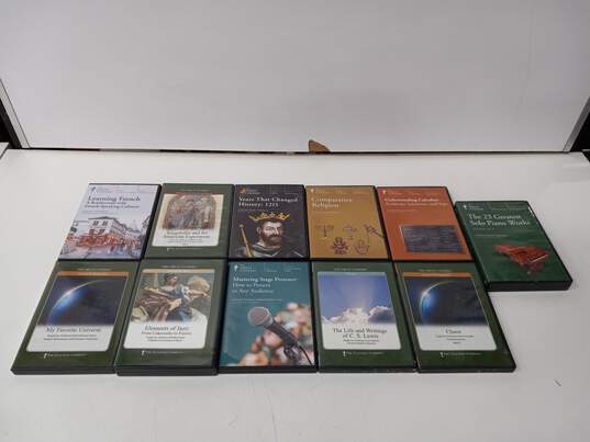 Lot of The Great Courses DVDs and CDs image number 1