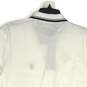 NWT Mens White Short Sleeve Spread Collar Regular Fit Golf Polo Shirt Size Large image number 4