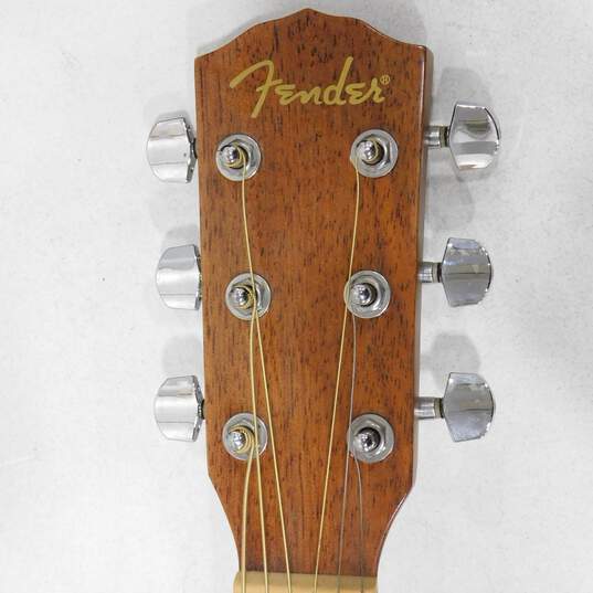 Fender Brand DG8S NAT Model Wooden Acoustic Guitar w/ Gig Bag and Accessories image number 4