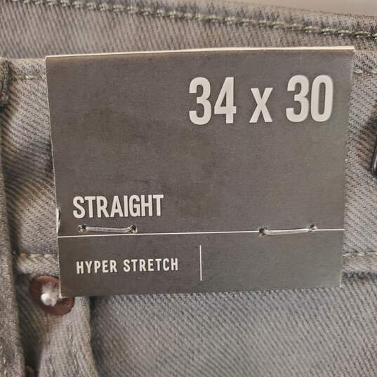 Express Men Gray Jeans 34 NWT image number 5
