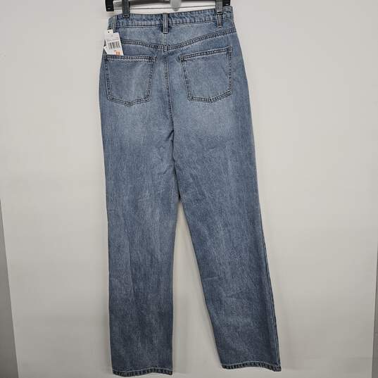 Denim Boot Cut Distressed Jeans image number 2