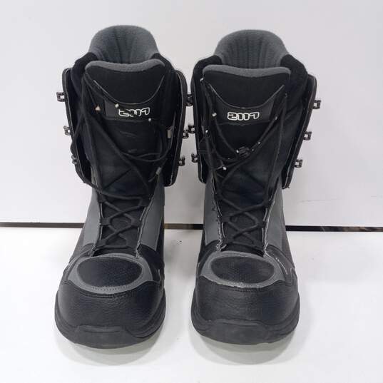 2117 of Sweden Black Snowboarding Boots Sz 13 image number 1