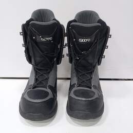 2117 of Sweden Black Snowboarding Boots Sz 13