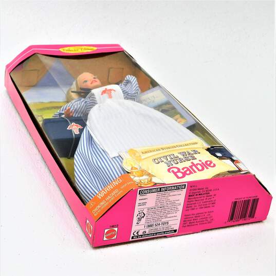 1995 Barbie Mattel #14612 American Stories Series Civil War Nurse IOB image number 4