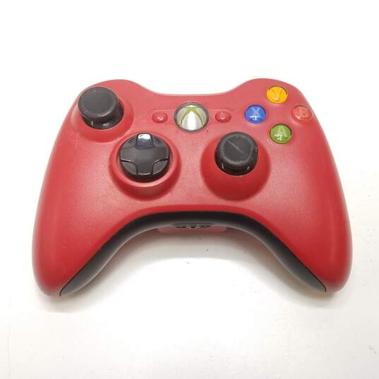 Microsoft Xbox 360 controller - Resident Evil 5 Limited Edition Red image number 1