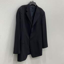 Armani Exchange Collezioni Mens Black Notch Lapel 3 Button Blazer Size 42R W/COA alternative image