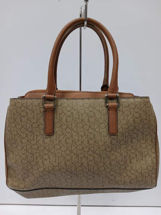 Calvin Klein Signature Handbag Satchel image number 2