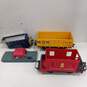 Bundle of Assorted Plastic Train Cars, Tracks & Structures image number 2