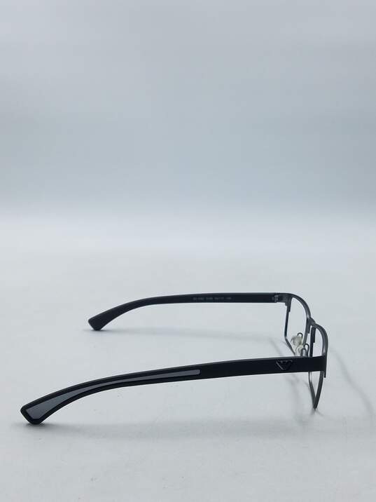 Emporio Armani Matte Gray Square Eyeglasses image number 5