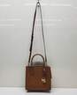Michael Kors Mercer Women's Pebble Leather Messenger Crossbody Bag With Tag image number 1