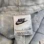 NWT Nike MN's Cotton Blend Blue Tone Tie Dye Taper Leg Sweat Pants Size SM image number 3