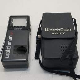 Vintage Sony Bundle Lot of 2 Watch Man Cam