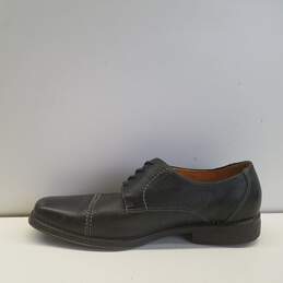 Sandro Moscoloni Black Leather Cap Toe Oxford Dress Shoes Men's Size 11.5 D alternative image