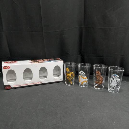 Star Wars Pint Glass 4 Pack image number 1