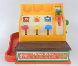 Lot of Fisher Price  Toys Clock and Cash Register alternative image