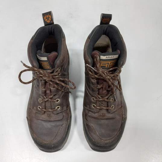 Ariat Brown Lace Up Hiking Boots Size 6B image number 3