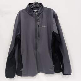 Columbia Men's Black/Gray Omni-Heat Jacket Size L