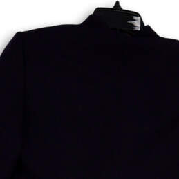 Mens Blue Collared Long Sleeve Front Pockets Formal Blazer Jacket Size 8P alternative image